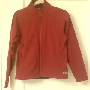REI Burgundy Warm Shell Jacket